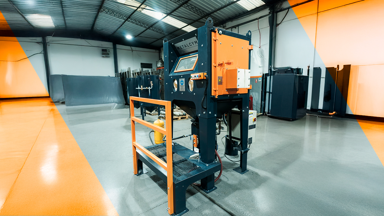 jateamento manual em gabinete